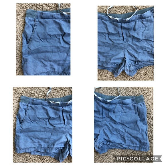 F21 chambray denim shorts Sz L - Picture 10 of 12